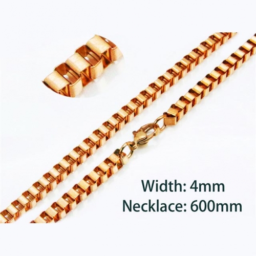 Wholesale Stainless Steel 316L Box Chains NO.#BC61N0616ML