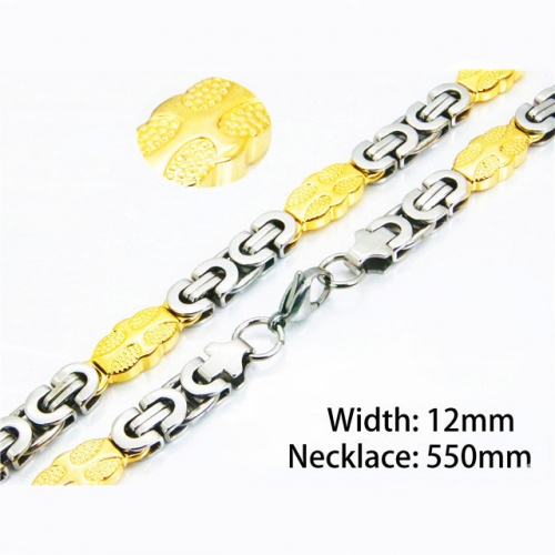 Wholesale Stainless Steel 316L Byzantine Chains NO.#BC08N0037HPC