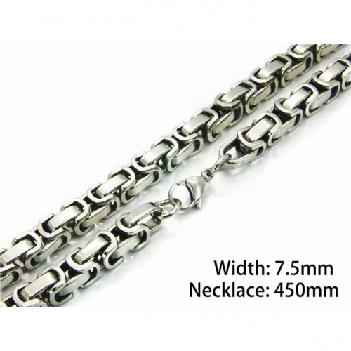 Wholesale Stainless Steel 316L Byzantine Chains NO.#BC08N0118HMX