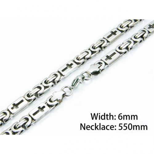 Wholesale Stainless Steel 316L Byzantine Chains NO.#BC08N0050HIW
