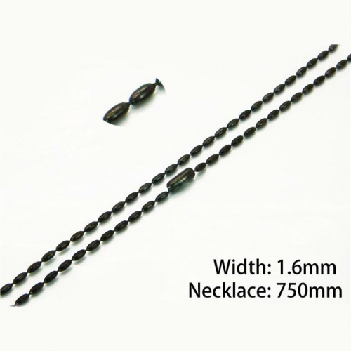 Wholesale Stainless Steel 316L Bead Chain NO.#BC70N0404JI