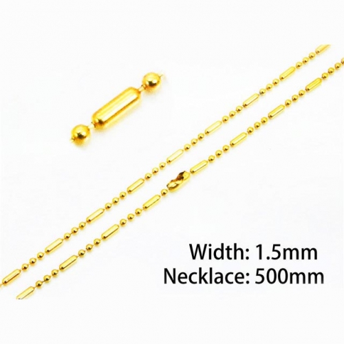 Wholesale Stainless Steel 316L Bead Chain NO.#BC62N0402IL