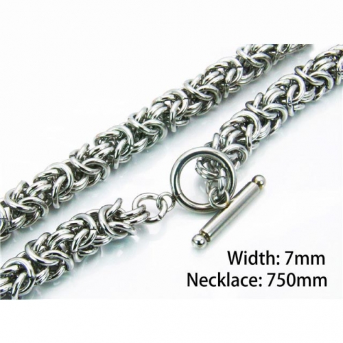 Wholesale Stainless Steel 316L Byzantine Chains NO.#BC61N0293JZZ