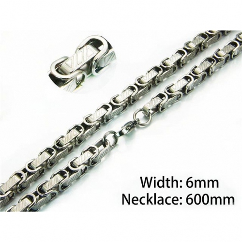 Wholesale Stainless Steel 316L Byzantine Chains NO.#BC54N0556HJS