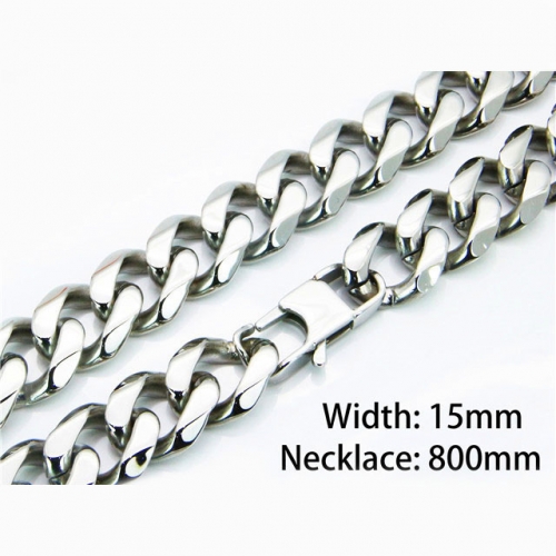 Wholesale Stainless Steel 316L Curb Chain NO.#BC82N0005JIZ