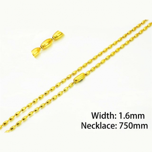 Wholesale Stainless Steel 316L Bead Chain NO.#BC70N0407JI