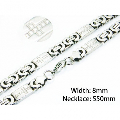 Wholesale Stainless Steel 316L Byzantine Chains NO.#BC08N0047HKX