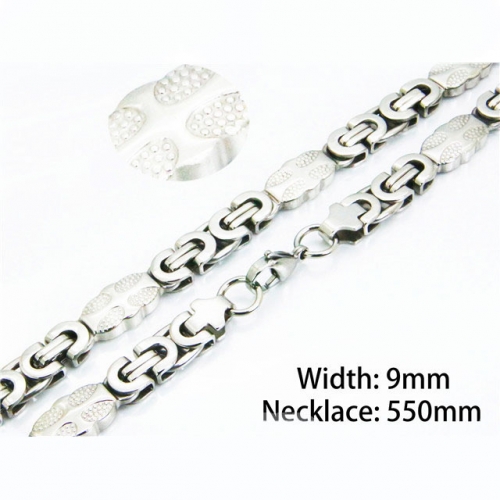 Wholesale Stainless Steel 316L Byzantine Chains NO.#BC08N0035HKF