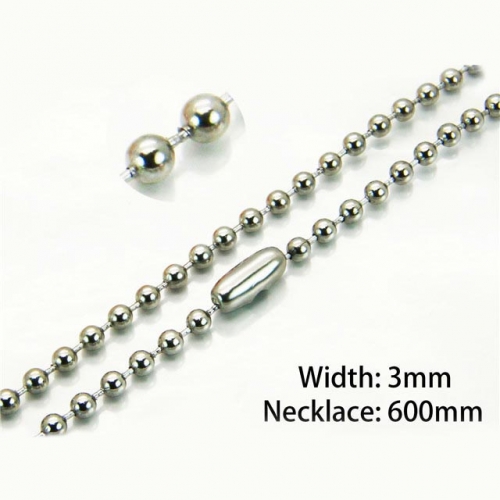 Wholesale Stainless Steel 316L Bead Chain NO.#BC70N0382HM