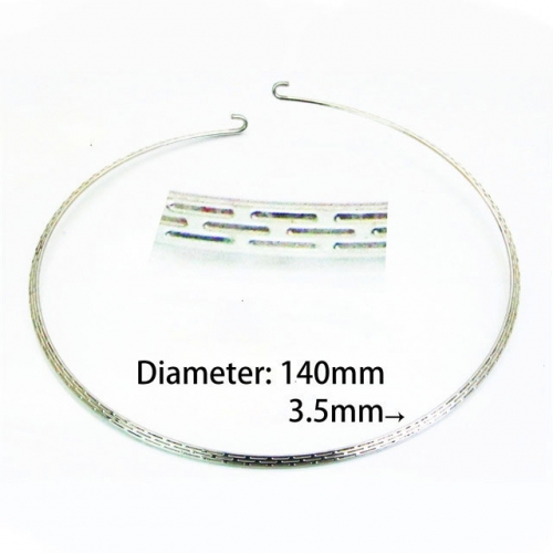 Wholesale Stainless Steel 316L Collar Necklace NO.#BC64N0019OD