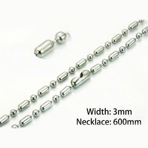 Wholesale Stainless Steel 316L Bead Chain NO.#BC70N0379HO