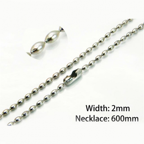 Wholesale Stainless Steel 316L Bead Chain NO.#BC70N0376IC