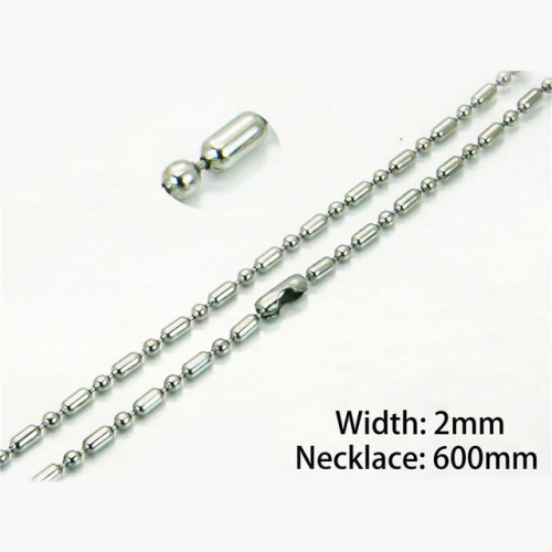 Wholesale Stainless Steel 316L Bead Chain NO.#BC70N0384HO