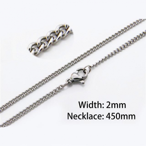 Wholesale Stainless Steel 316L Curb Chain NO.#BC40N0122I0