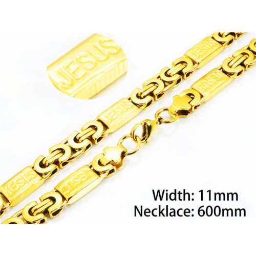 Wholesale Stainless Steel 316L Byzantine Chains NO.#BC08N0054HPC