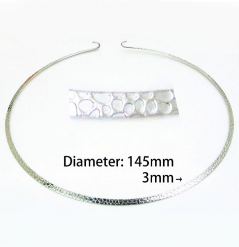 Wholesale Stainless Steel 316L Collar Necklace NO.#BC64N0021OZ