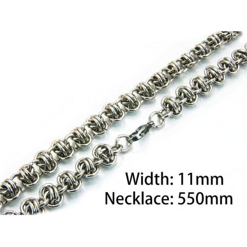 Wholesale Stainless Steel 316L Byzantine Chains NO.#BC08N0100HKW