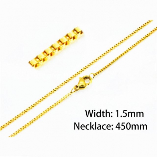 Wholesale Stainless Steel 316L Box Chains NO.#BC62N0390IW