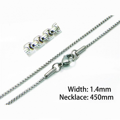 Wholesale Stainless Steel 316L Box Chains NO.#BC70N0359JA