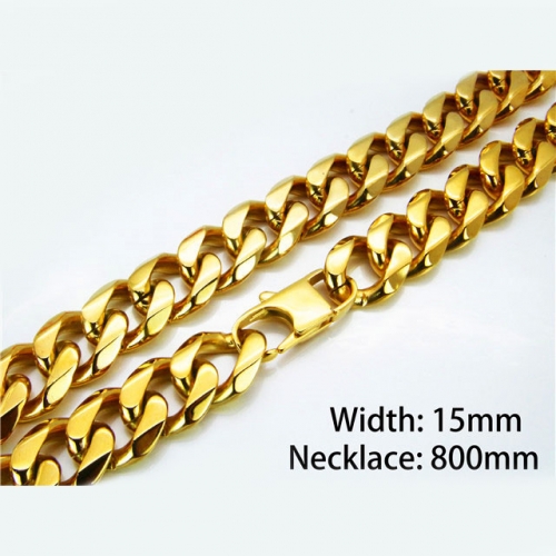 Wholesale Stainless Steel 316L Curb Chain NO.#BC82N0301KJQ