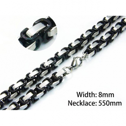 Wholesale Stainless Steel 316L Byzantine Chains NO.#BC08N0132IIW