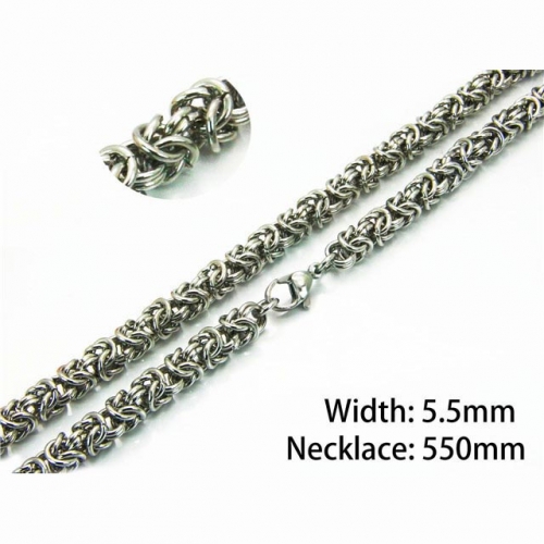 Wholesale Stainless Steel 316L Byzantine Chains NO.#BC08N0120HOA