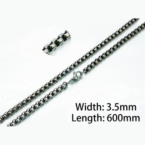 Wholesale Stainless Steel 316L Box Chains NO.#BC40N0765NB