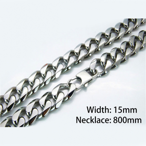 Wholesale Stainless Steel 316L Curb Chain NO.#BC82N0300JIV