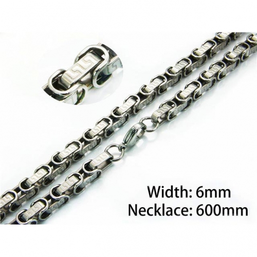 Wholesale Stainless Steel 316L Byzantine Chains NO.#BC54N0558HJR