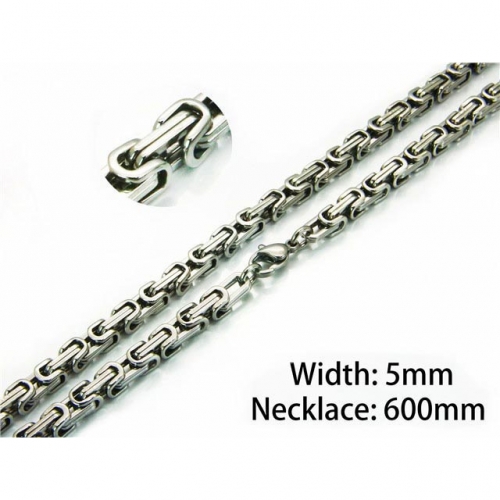 Wholesale Stainless Steel 316L Byzantine Chains NO.#BC54N0538HIQ