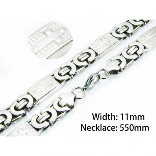 Wholesale Stainless Steel 316L Byzantine Chains NO.#BC08N0043HNC