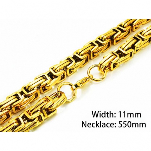 Wholesale Stainless Steel 316L Byzantine Chains NO.#BC08N0113KIC