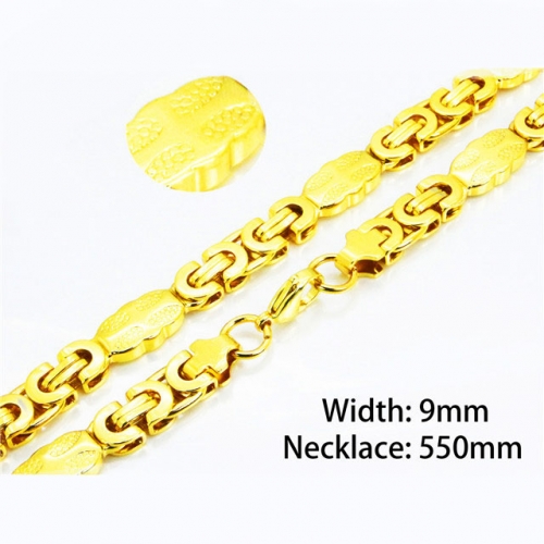 Wholesale Stainless Steel 316L Byzantine Chains NO.#BC08N0036HPC