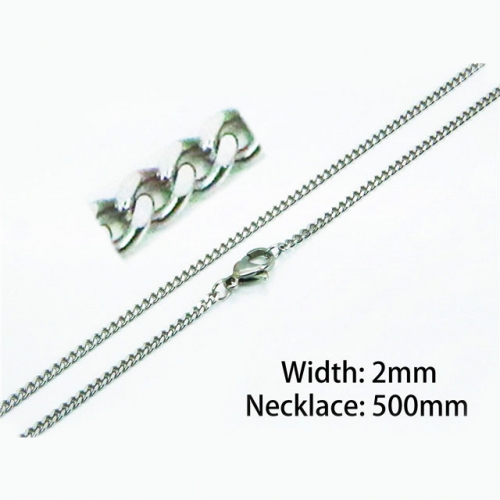 Wholesale Stainless Steel 316L Curb Chain NO.#BC70N0386HL