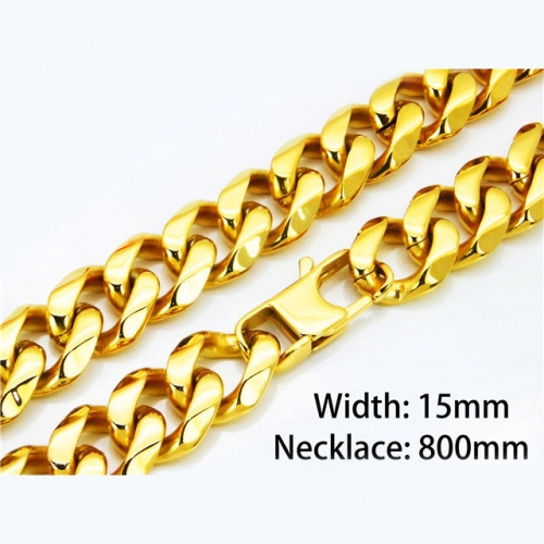 Wholesale Stainless Steel 316L Curb Chain NO.#BC82N0004KJZ