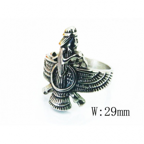 Wholesale Stainless Steel 316L Rings Religion NO.#BC28R0015OE