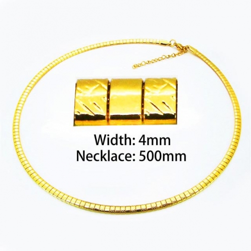 Wholesale Stainless Steel 316L Fashion Chains NO.#BC61N0555NV