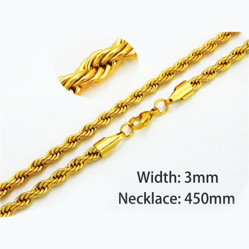 Wholesale Stainless Steel 316L Rope Chains NO.#BC40N0204K5