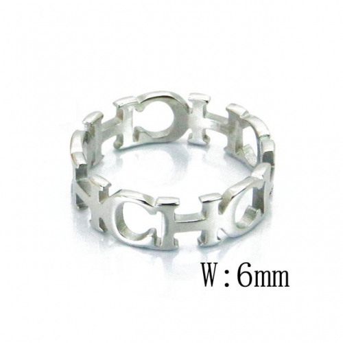 Wholesale Stainless Steel 316L Font Rings NO.#BC19R0202NQ