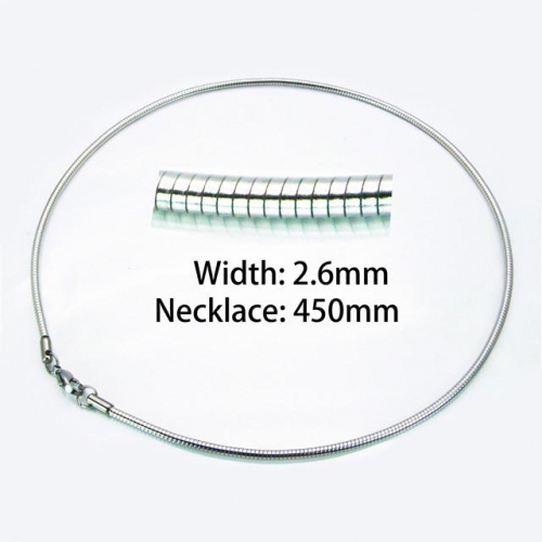 Wholesale Stainless Steel 316L Fashion Chains NO.#BC61N0377KS