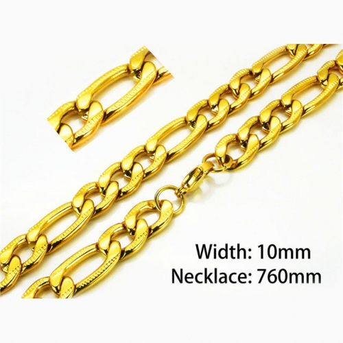 BC Wholesale Stainless Steel 316L Figaro Chains NO.#BC61N0542HLL