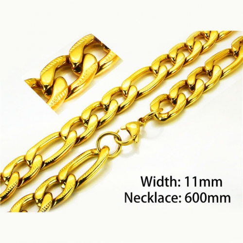 BC Wholesale Stainless Steel 316L Figaro Chains NO.#BC61N0539HLL
