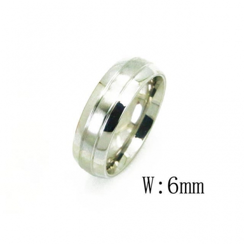 Wholesale Stainless Steel 316L Simple Rings NO.#BC23R0019IQ