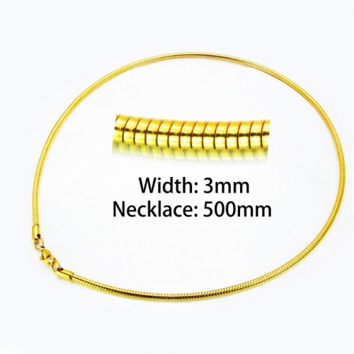 Wholesale Stainless Steel 316L Fashion Chains NO.#BC61N0383ND