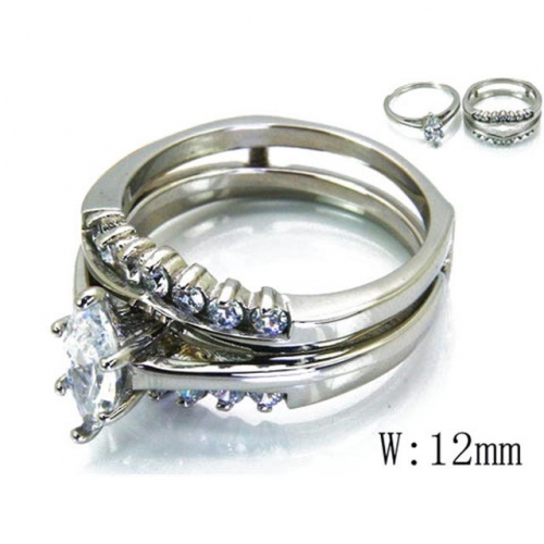 Wholesale Stainless Steel 316L Stack Ring Set NO.#BC46R0587HOX