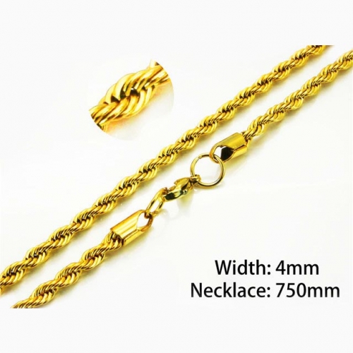 Wholesale Stainless Steel 316L Rope Chains NO.#BC54N0531OA