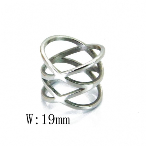 Wholesale Stainless Steel 316L Rings Popular NO.#BC19R0032PQ