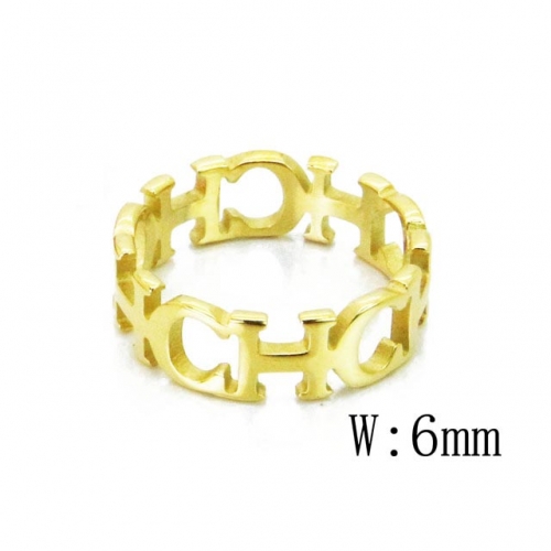 Wholesale Stainless Steel 316L Font Rings NO.#BC19R0203OU