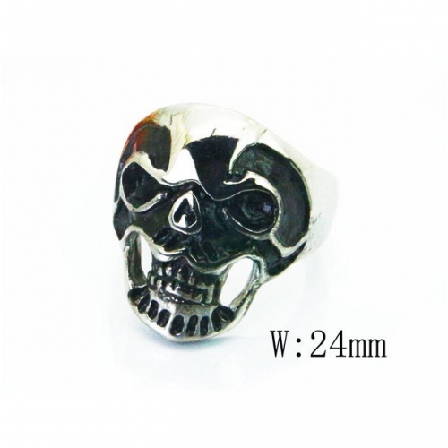 Wholesale Stainless Steel 316L Skull Rings NO.#BC28R0004OE