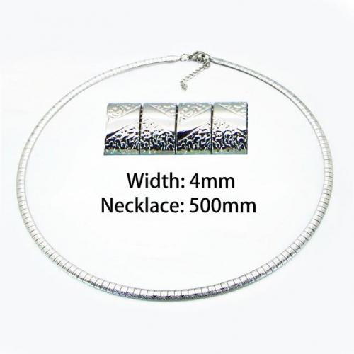 Wholesale Stainless Steel 316L Fashion Chains NO.#BC61N0548KLQ